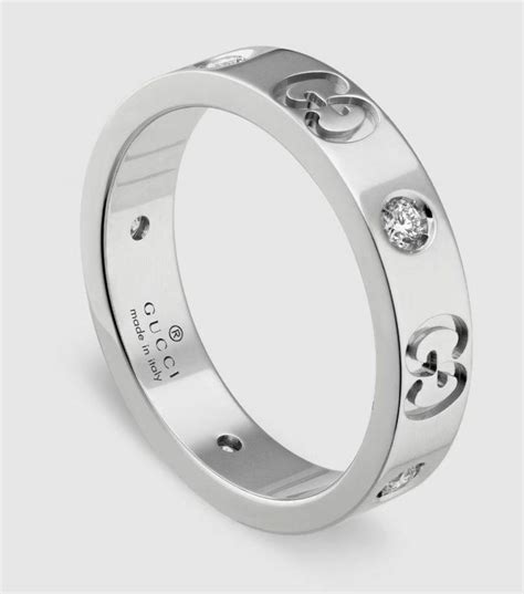 gucci thin band ring|gucci ring size guide.